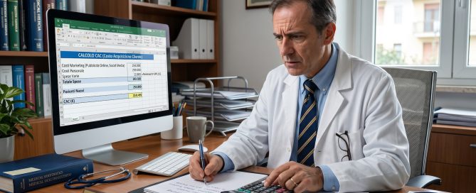 Calcola il costo di acquisizione pazienti